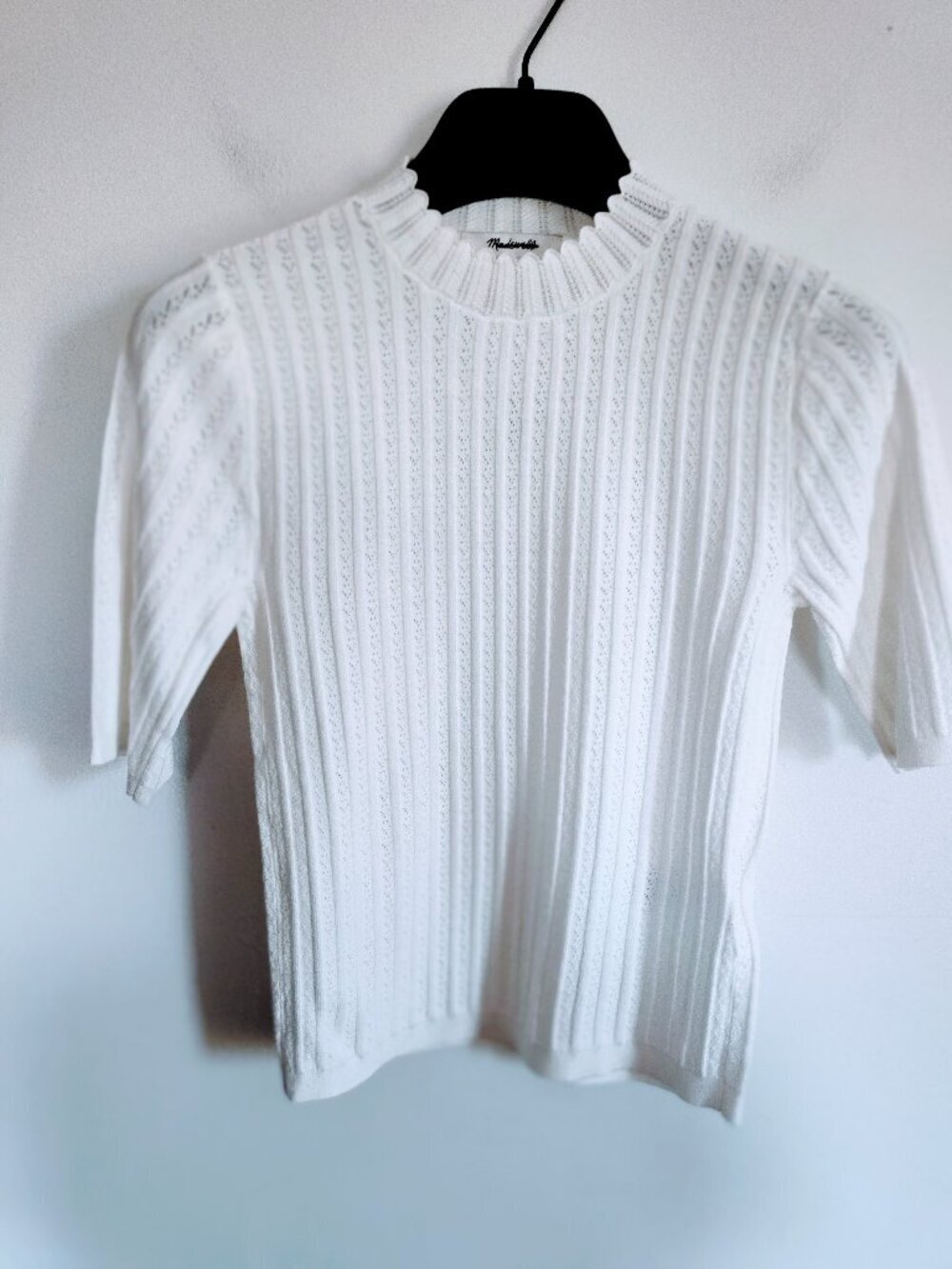 Madewell Short-Sleeve Sweater